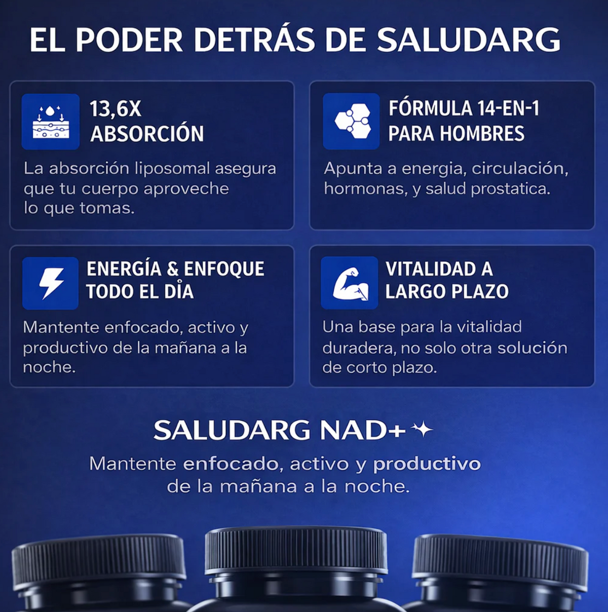 NAD + Liposomal para MUJERES OFERTA 2X1 ✅