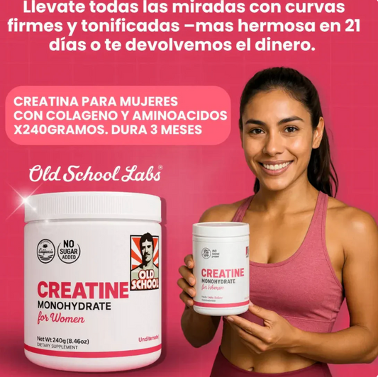 Monohidrato de creatina para mujeres OFERTA 2X1 ✅ 🔥