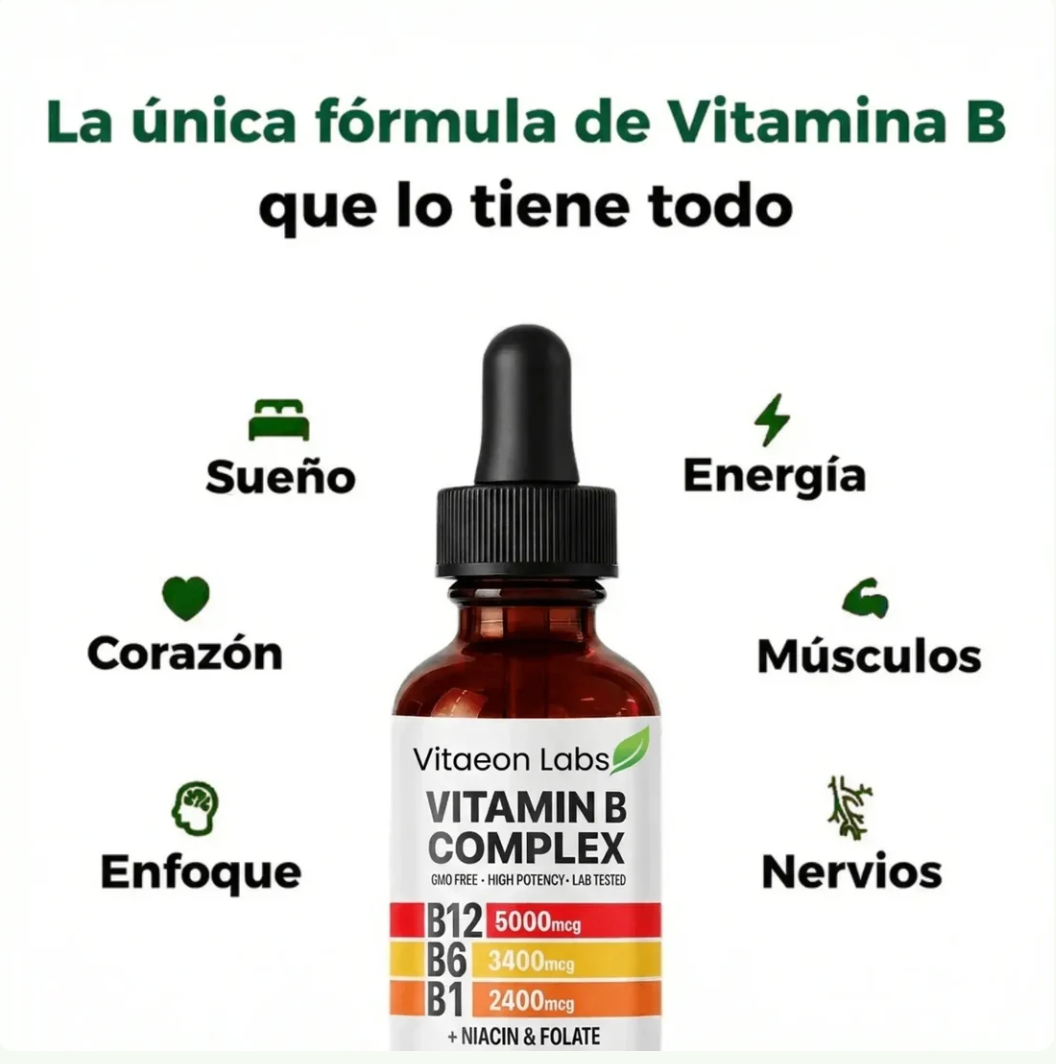 5 en 1 - Complejo de Vitamina B