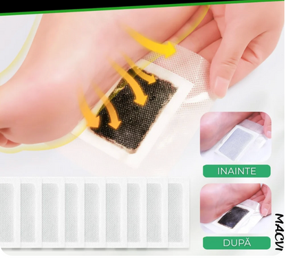 ¡Transforma tu vida con los parches desintoxicantes KINOKI! Desintoxicación fácil, resultados reales. 💚