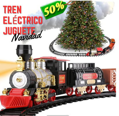 OFERTA ESPECIAL 💯Tren Eléctrico Locomotora 🚂con motor, 🎄🤶👉