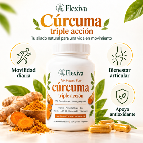 Flexiva Cúrcuma Triple Acción™
