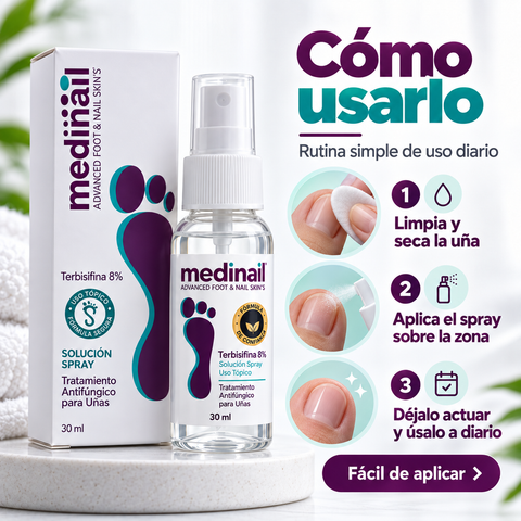 NailClear™ – Spray para el Cuidado de Uñas