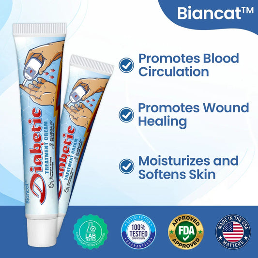 Crema para el tratamiento de la diabetes Biancat® VitaGluco - Aprobada por la Academia Estadounidense de Dermatología (AAD) Precio regular