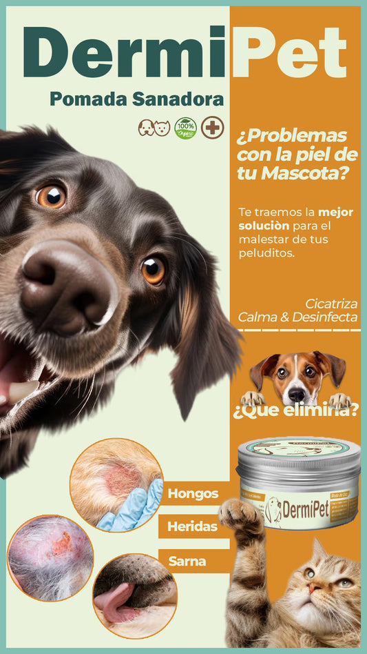 Dermipet POMADA SANADORA 🐶 🐱